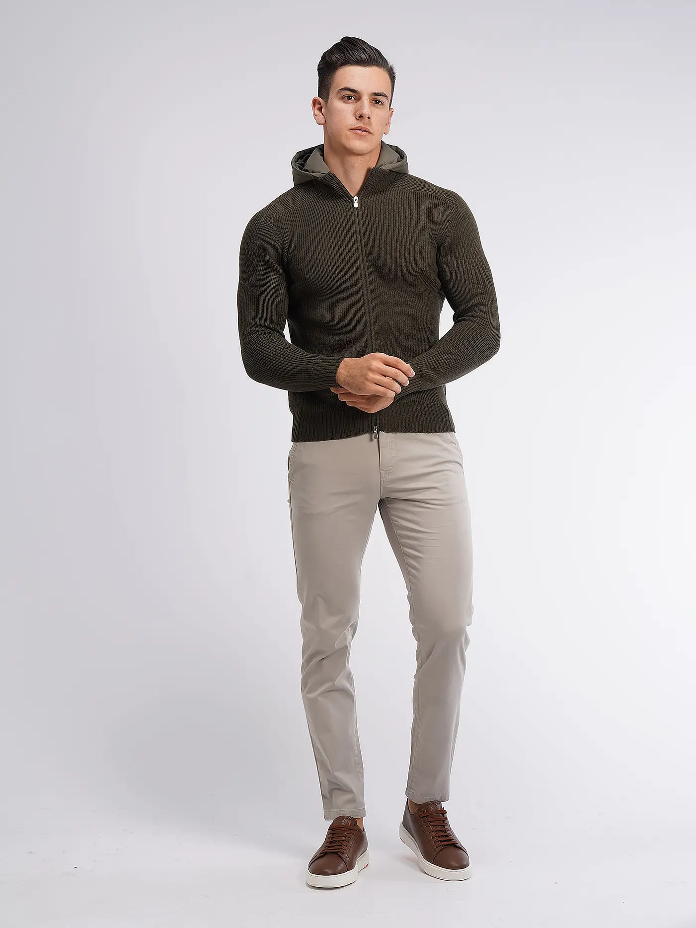 GRAN SASSO | Strickjacke | grün
